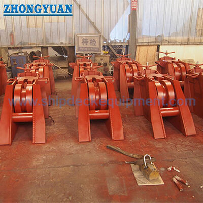 42-132mm 체인용 롤러형 앵커 체인 스토퍼 | CB/T 3844-2000