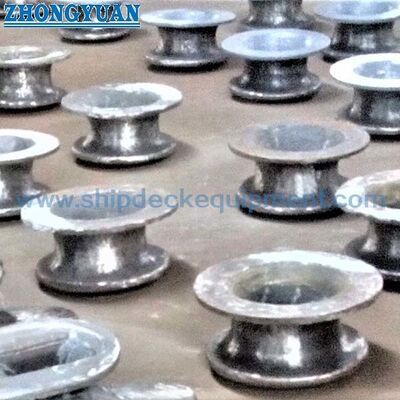 주강 6" 8" 10" 바다 단추 초크 ASTM A27-70-36 배 계류 장비