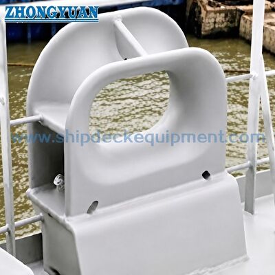 DIN 81915 타입 D 갑판에 장착된 Cast Steel Horn Chock