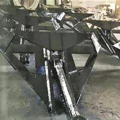 오프쇼어 매킹 시스템을 위한 웰딩 플리퍼 델타 HHP 앵커 300~27,500kg