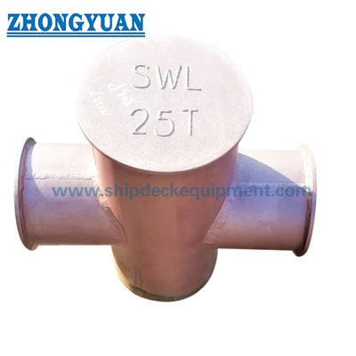 150–350mm 크로스 비트 볼라드 | 선박 갑판용 십자형 계류 볼라드