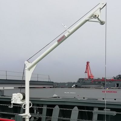 0.2~0.8T 이동식 쓰레기 데빗 | 선박 갑판 화물창 리프팅 장비