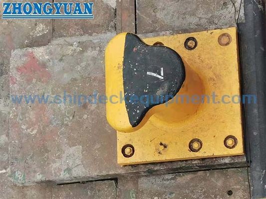 5~100t SWL Cast Steel T-Head Mooring Bollard