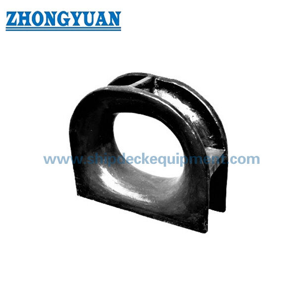 갑판에 장착된 닫힌 매킹 턱 (Deck Mounted Closed Mooring Chock)