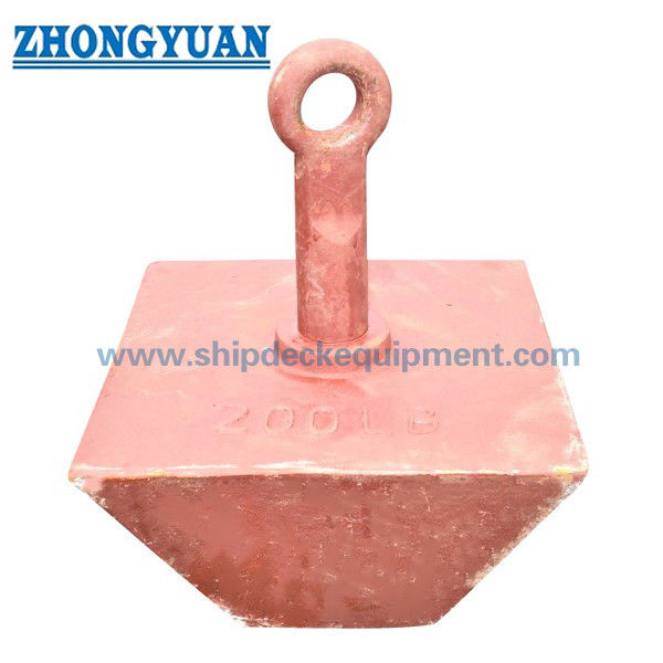 cast steel mooring anchor ◎ 단단한 바위 바닥을 위한 영구적인 앙코어