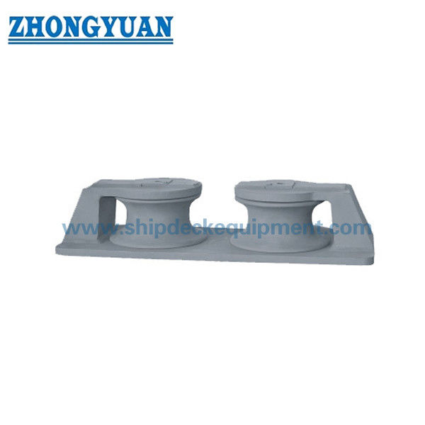 CB 39-66 유형 B 개방형 2 롤러 주조 강철 주철 롤러 Fairlead 선박 계류 장비